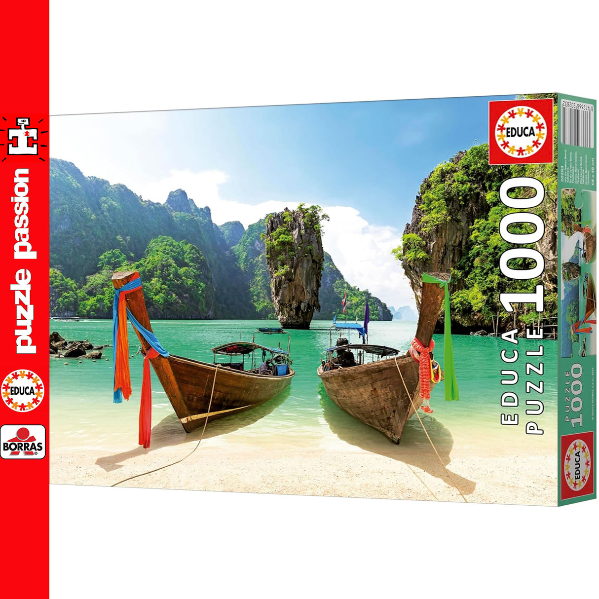 Educa JAMES BOND ISLAND THAILAND 1000pc Khao Phing Kan Super Deluxe Jigsaw Puzzle 20283