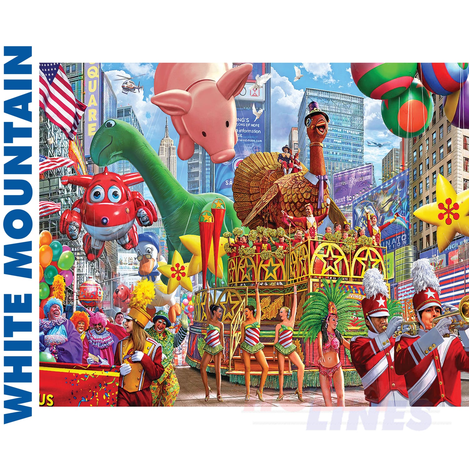 Thanksgiving Parade 1000 Piece Jigsaw Puzzle 1769