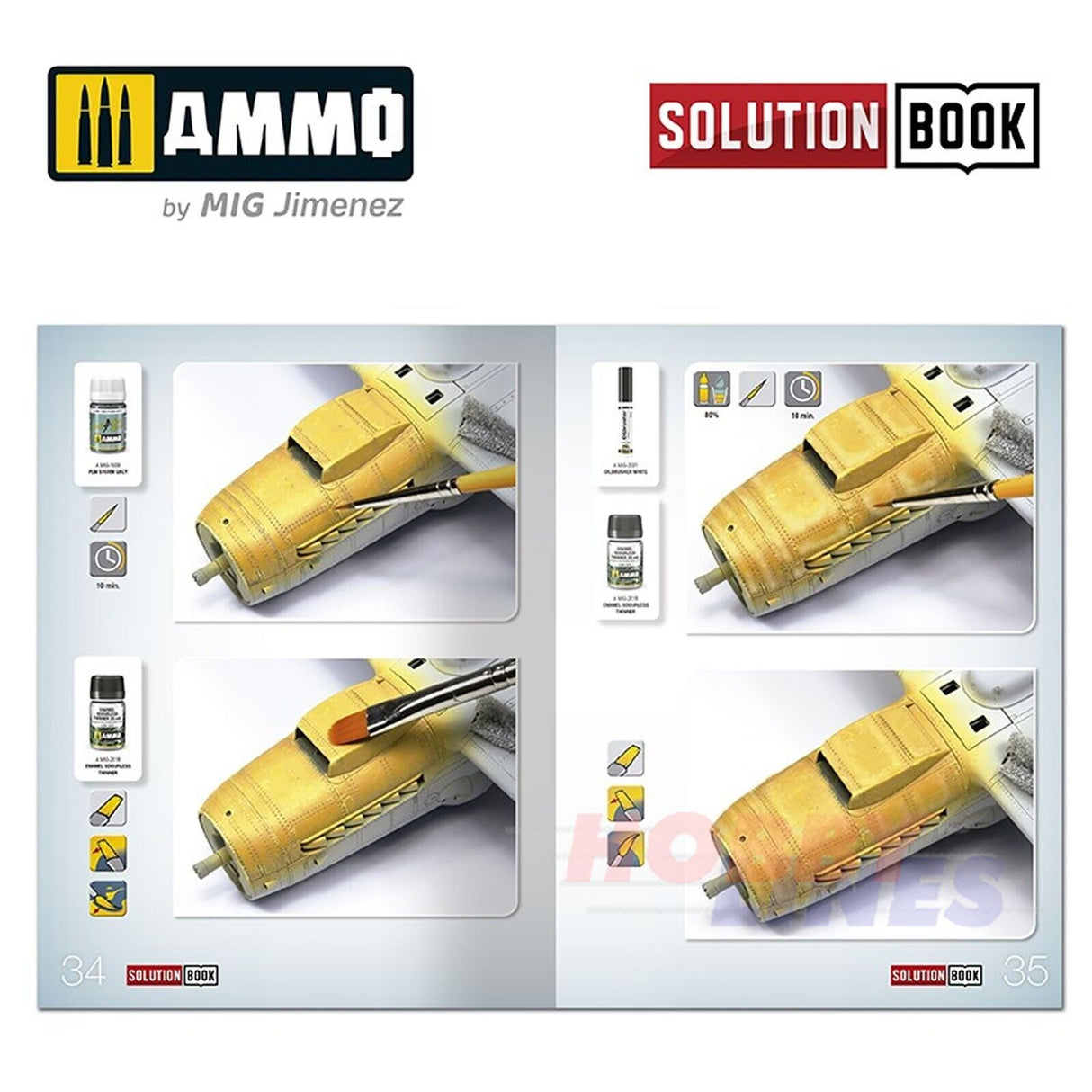 How to Paint WWII LUFTWAFFE MID WAR Aircraft SOLUTION BOOK Ammo by Mig MIG6526
