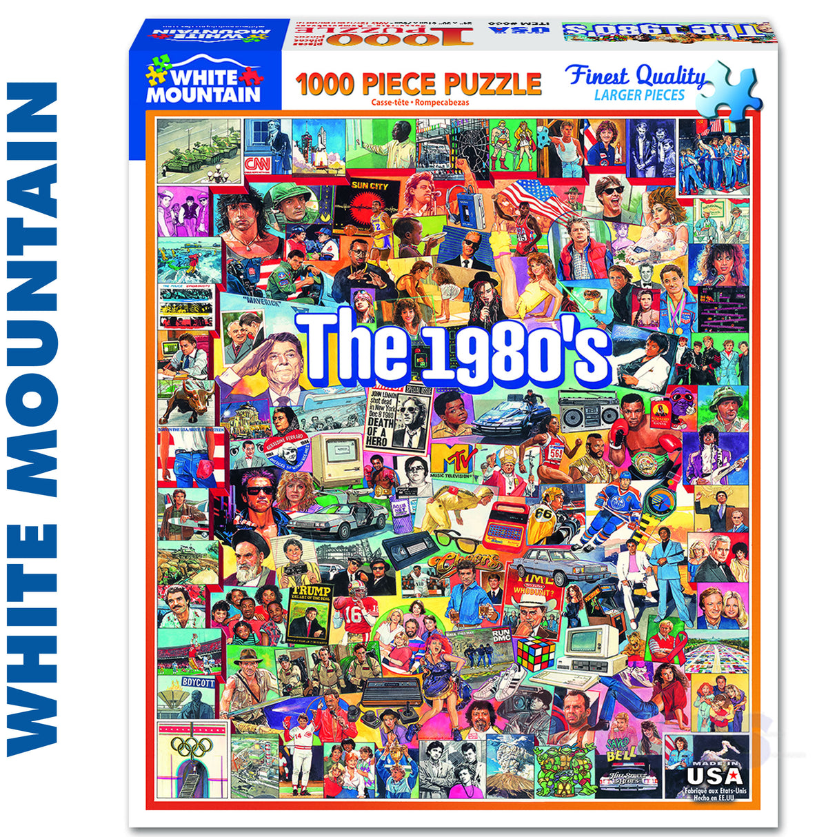 The Eighties (868pz) - 1000 Piece Jigsaw Puzzle
