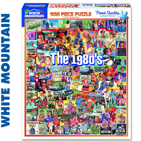 The Eighties (868pz) - 1000 Piece Jigsaw Puzzle
