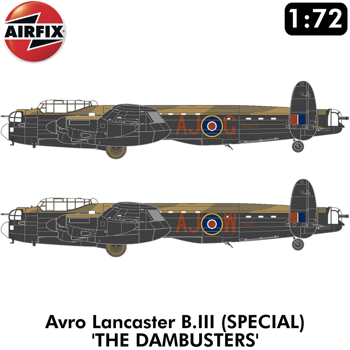 Avro Lancaster B.III Special ' The Dambusters ' - Model Kit | Airfix |  A09007A