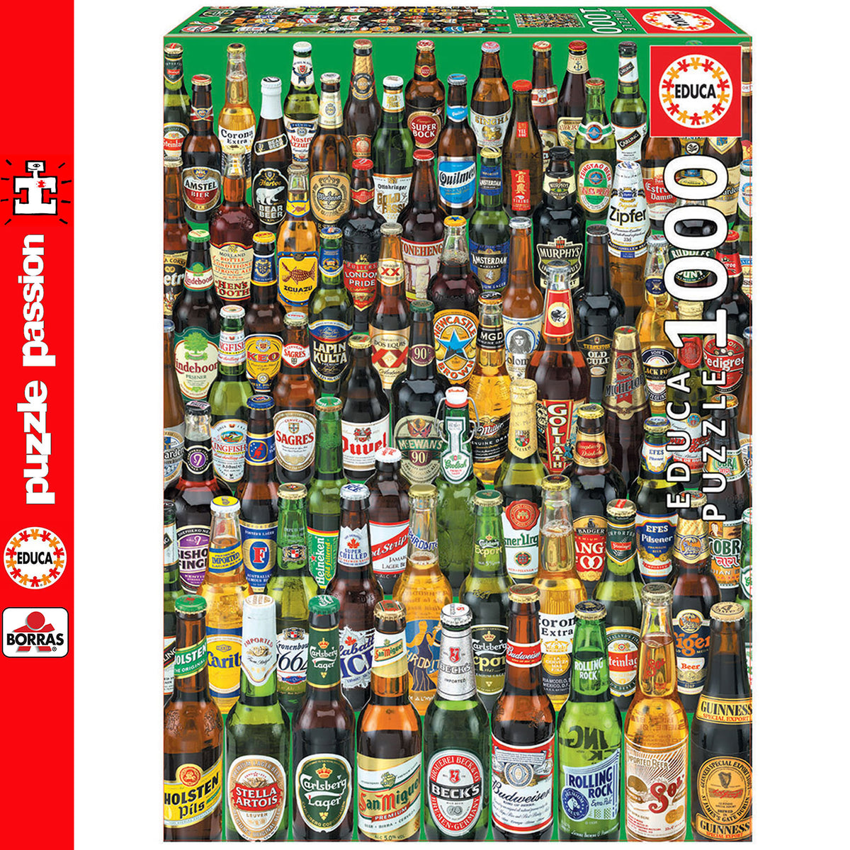 Beers 1000 Piece Jigsaw Puzzle | Educa | 12736