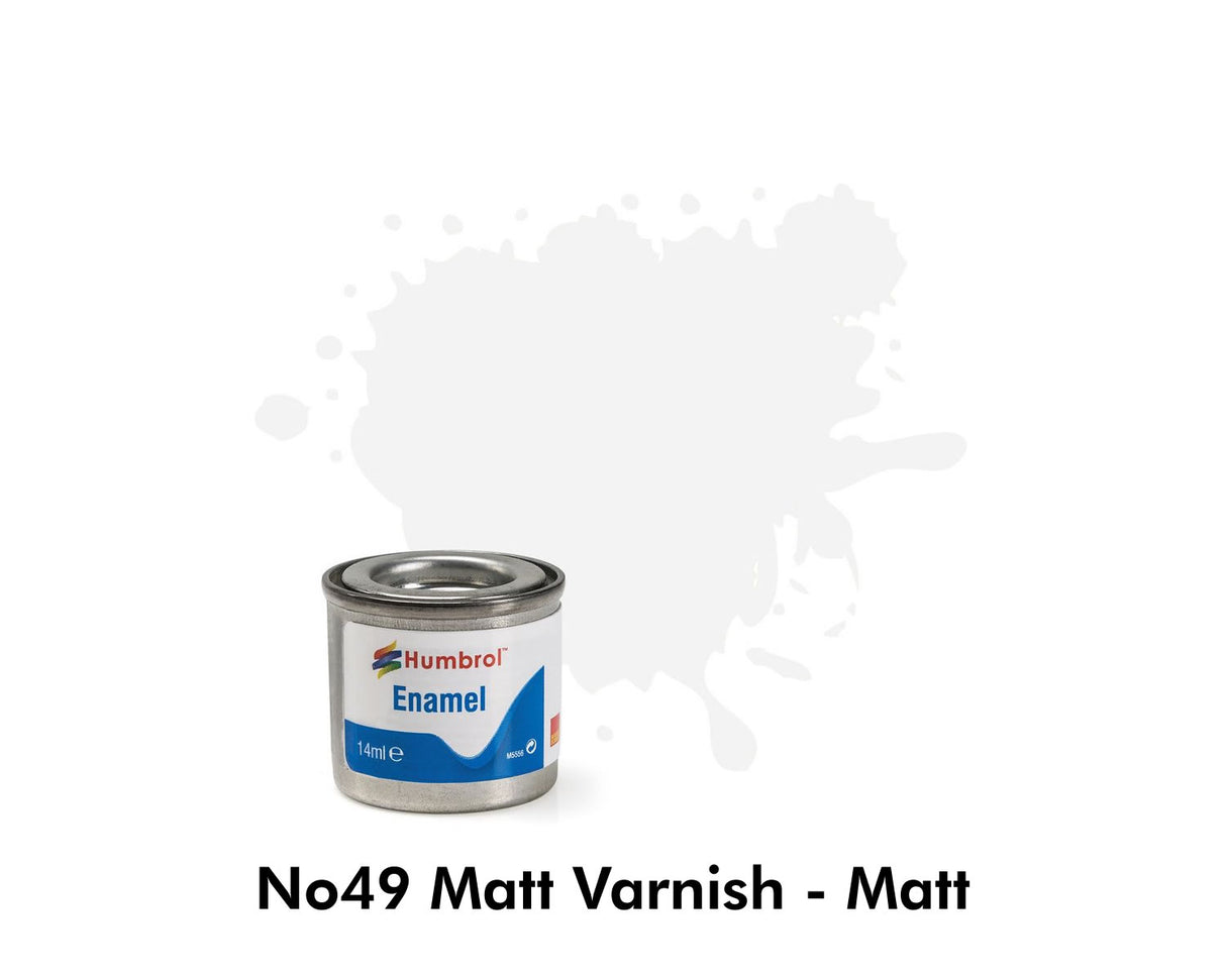 Enamel Tinlets No 49 Matt Varnish