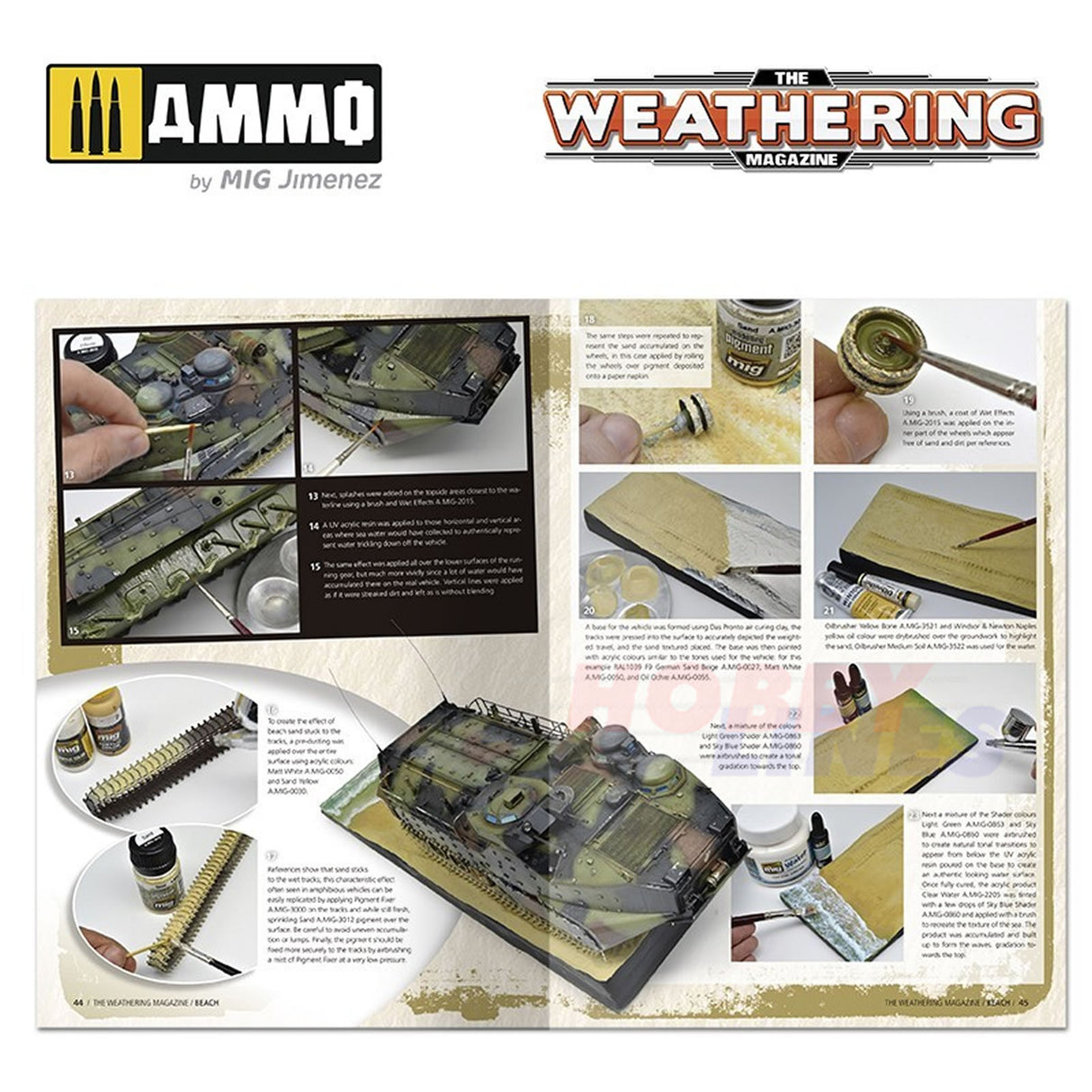 THE WEATHERING MAGAZINE - Issue 31 Beach | Ammo by Mig Jimenez