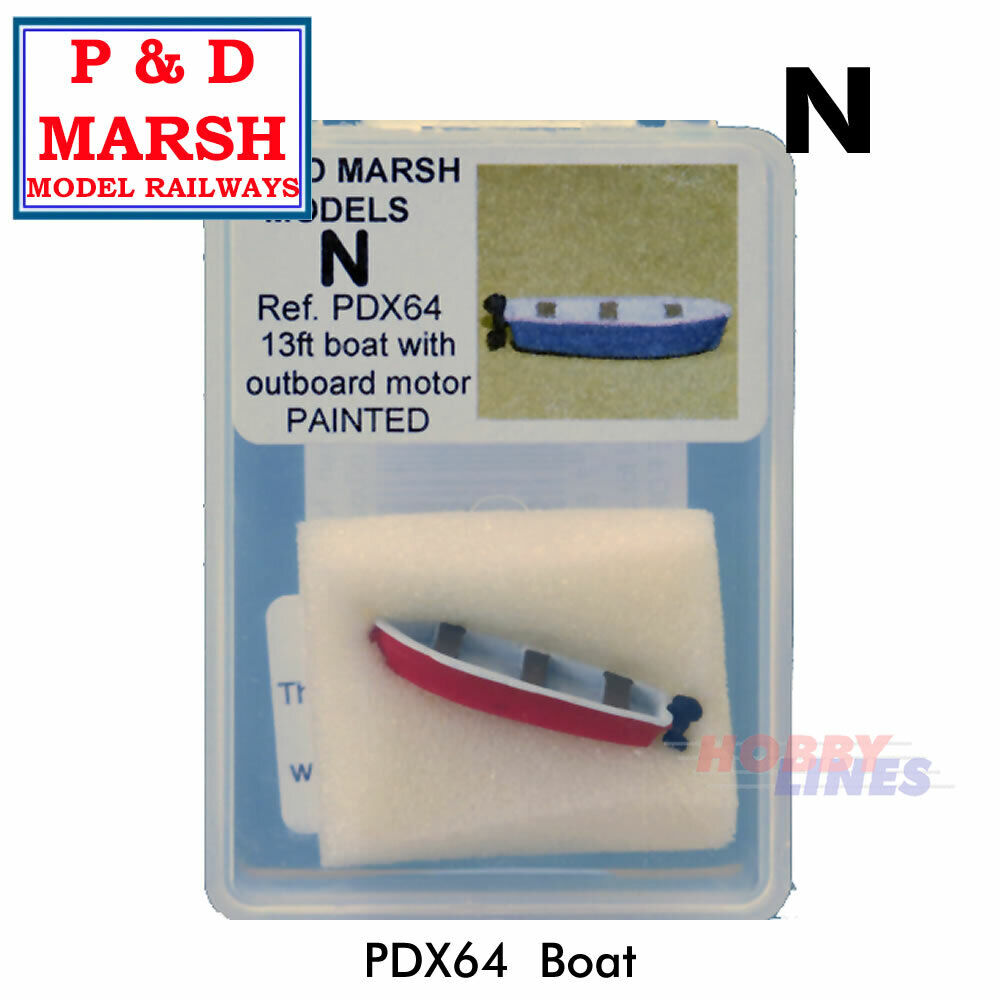 Boat with Outboard Motor | P&D Marsh | X64
