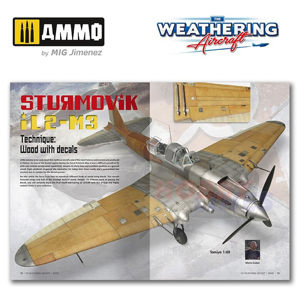 THE WEATHERING AIRCRAFT MAGAZINE - Issue 19 Wood | Ammo by Mig Jimenez