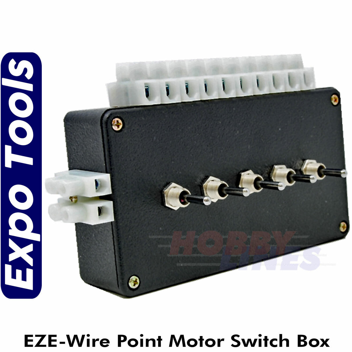 POINT MOTOR SWITCH BOX EZE-Wire Model Railway Hornby Peco Seep Expo Tools 28069