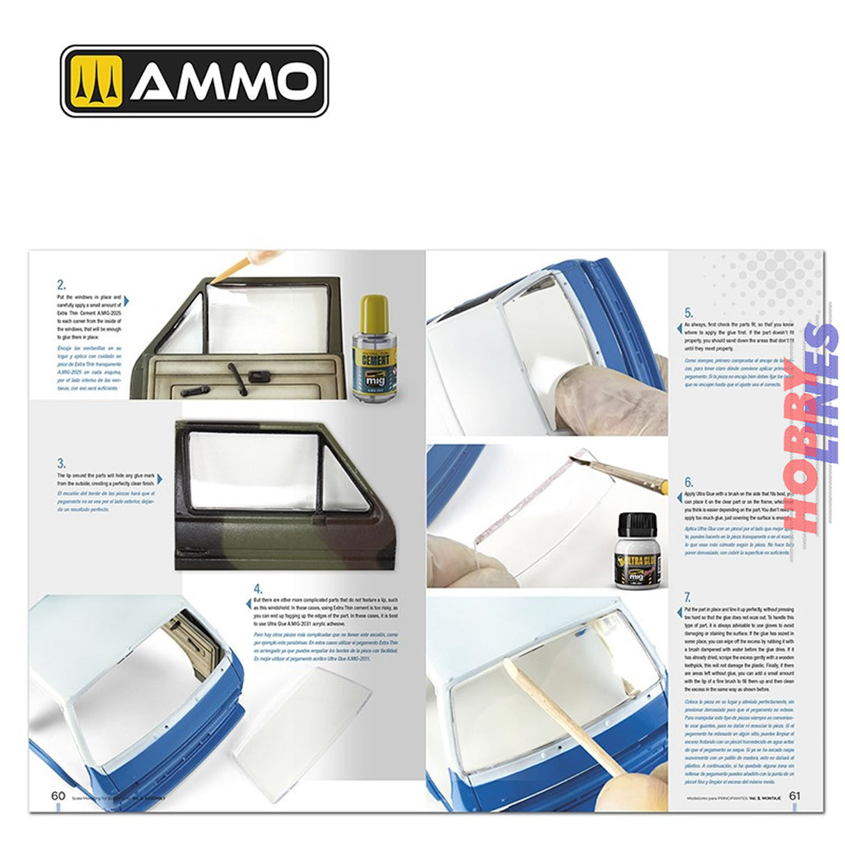 Scale Modelling for Beginners - Vol. 1 Assembly Book - 120 pages - English/Spanish | Ammo by Mig Jimenez | MIG6300