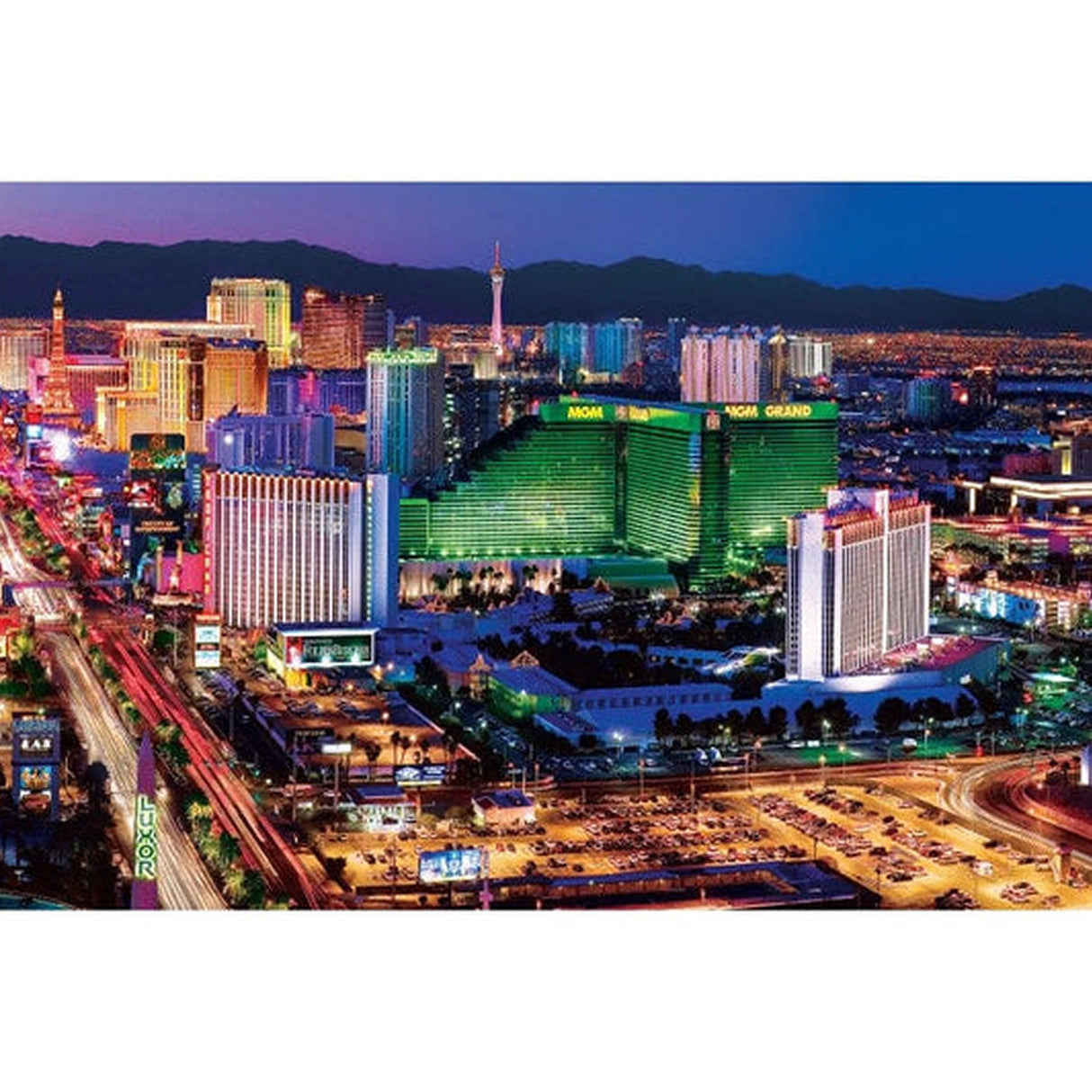 Las Vegas 1000pc Panoramic Jigsaw Puzzle | Masterpieces | 72073