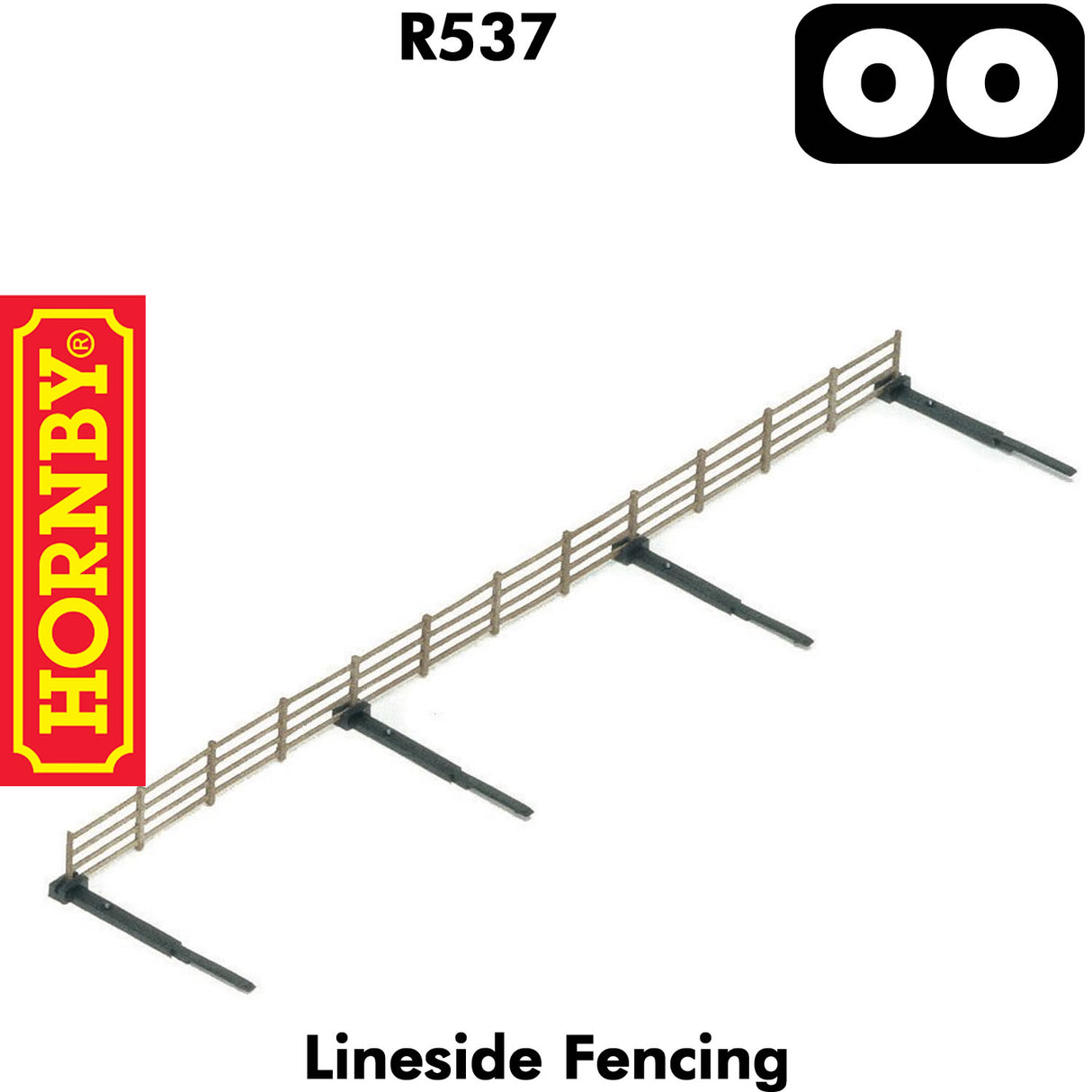 OO Gauge Lineside Fencing - 6 Pack - 1:76 | Hornby | R537
