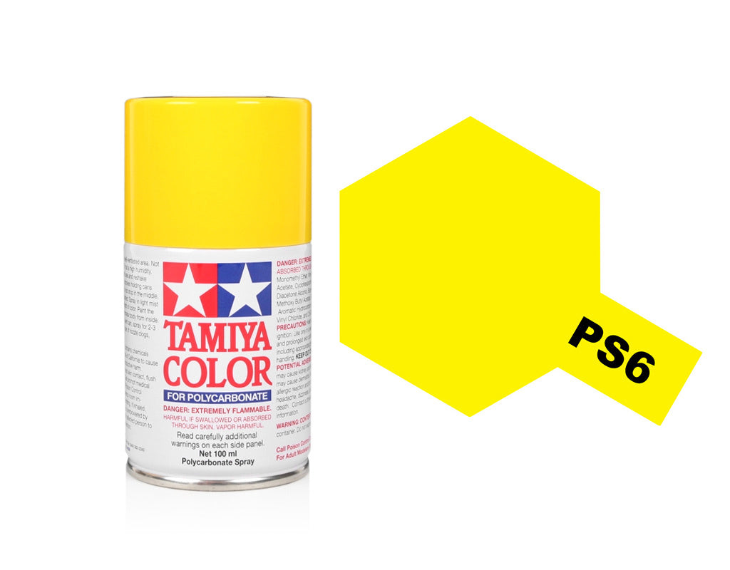 Tamiya Ps-6 Yellow Spray Paint