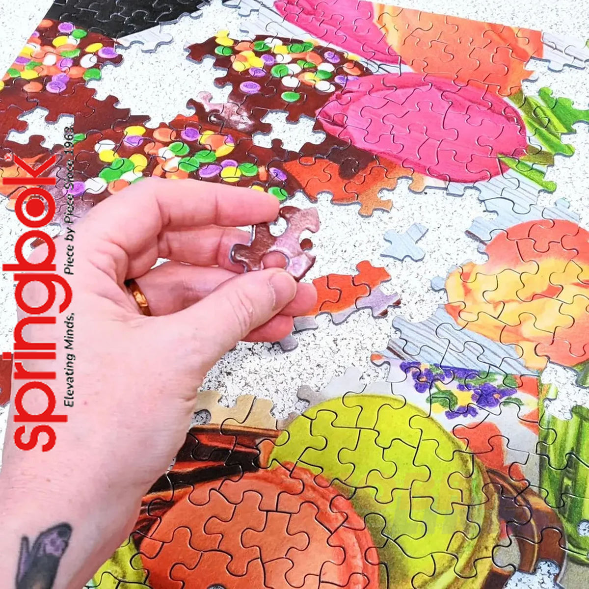 Teatime 1000 Piece Jigsaw Puzzle | Springbok | SB33-11114