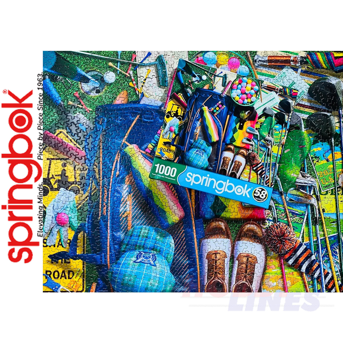 Par For The Course 1000 Piece Jigsaw Puzzle | Springbok | SB33-11129