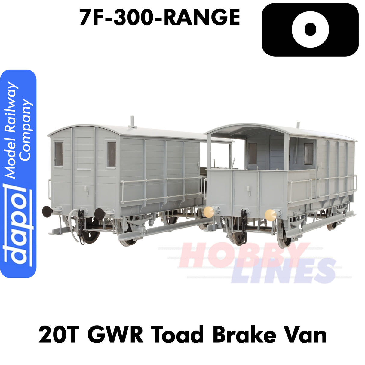 Great Western Railway Toad Brake Van - Grey -  114925 | Dapol | 7F-300-005