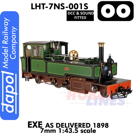 EXE As Delivered (Early Cab) 1898 -  DCC & Sound | Lionheart Trains | LHT-7NS-001S