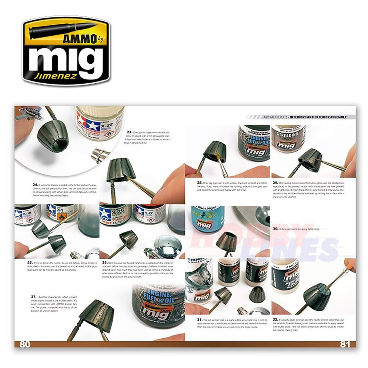 ENCYCLOPEDIA OF AIRCRAFT Volume 2 - Interiors and Assembly Book | Ammo by Mig Jimenez