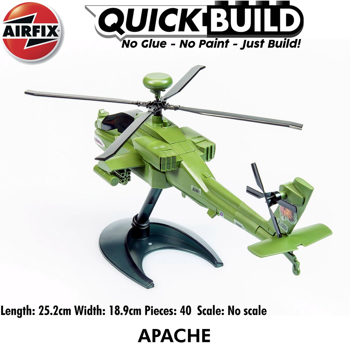 Apache Helicopter - Model Kit | Airfix | J6004