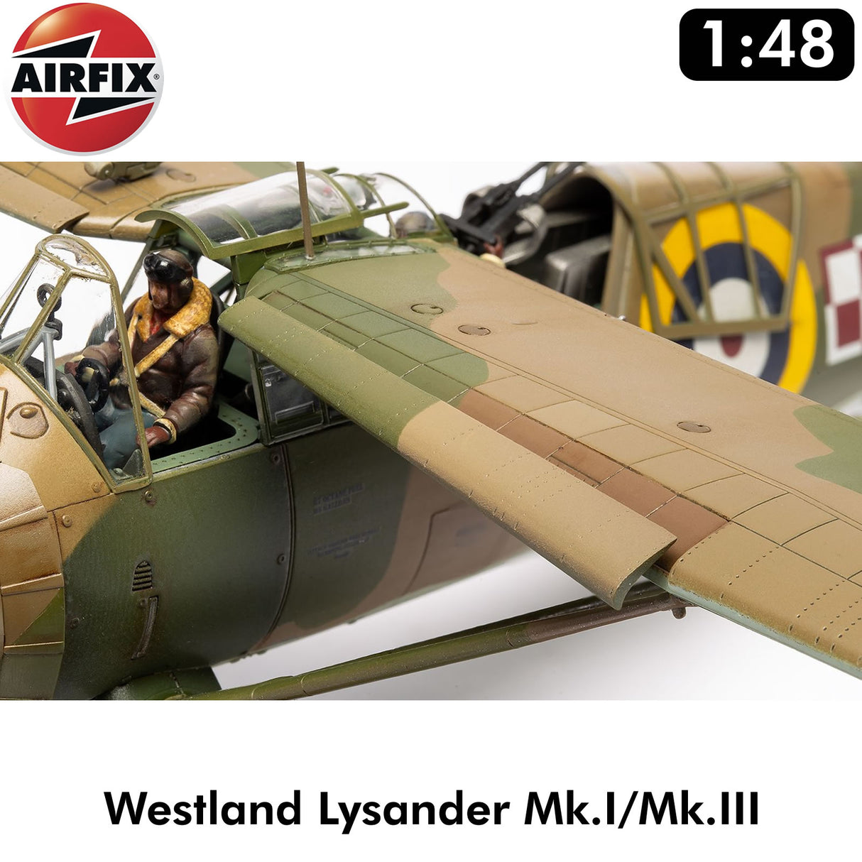 Westland Lysander Mk.I/Mk.III WWII RAF Reconnaissance 1:48 kit | Airfix | A07116