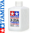 Tamiya ACRYLIC THINNER X-20A 250ml Paint Thinners Thinning Cleaning Airbrush