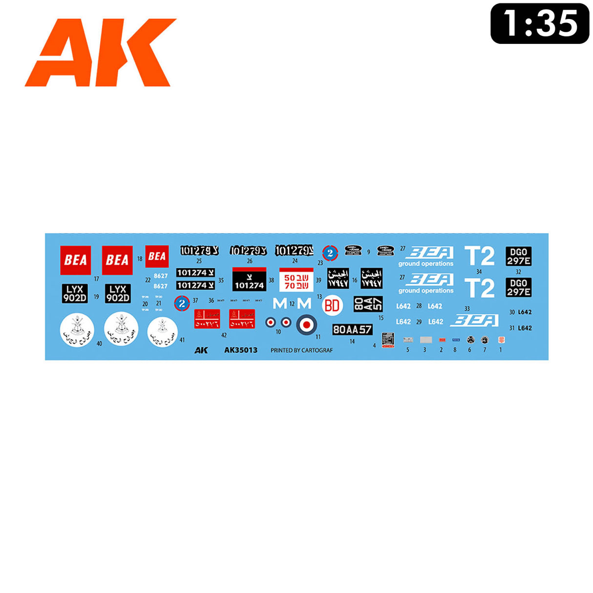 Land Rover 88 - Series IIA Station Wagon - Model Kit | AK interactive | AK35013