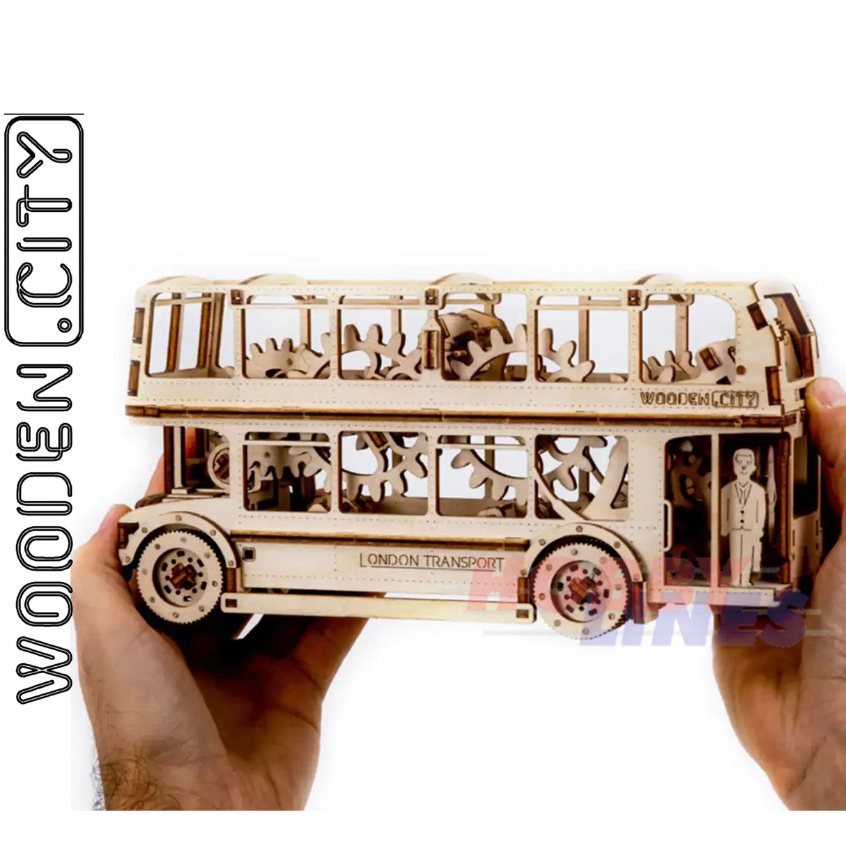 London Double Decker - 3D Puzzle | Wooden City | WR303