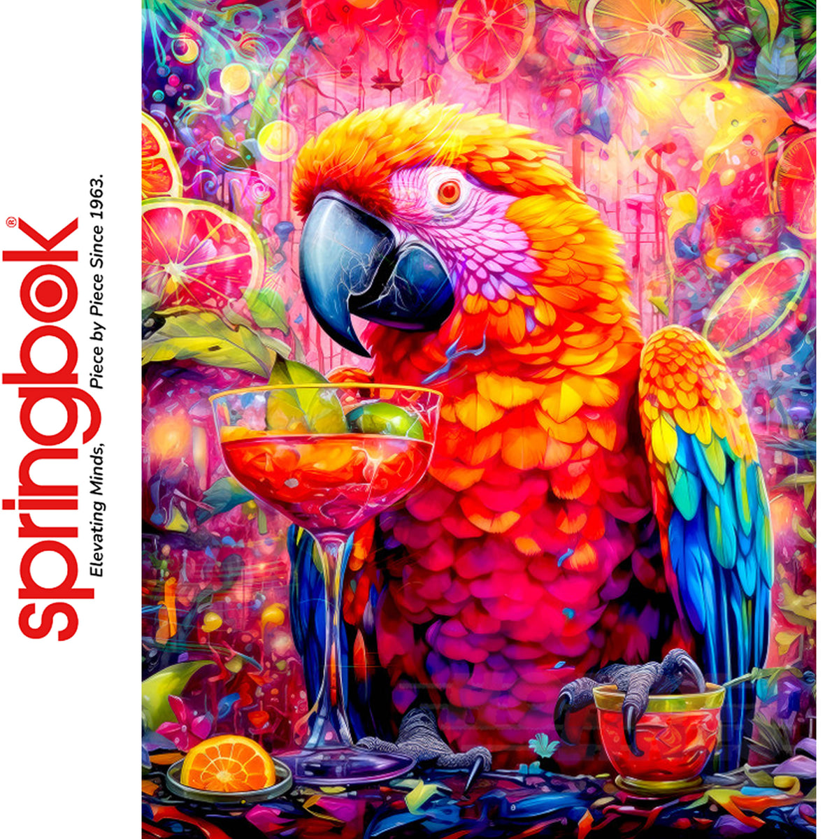 Paradise Parrot 1000 Piece Jigsaw Puzzle | Springbok | SB33-11202