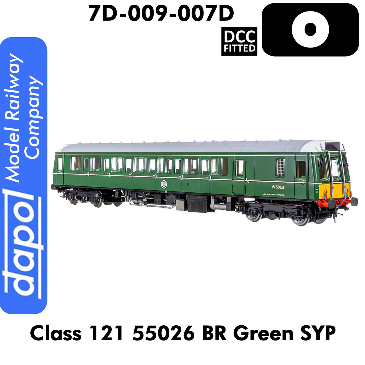 Class 121 55026 BR Green SYP | Dapol | 7D-015-007D