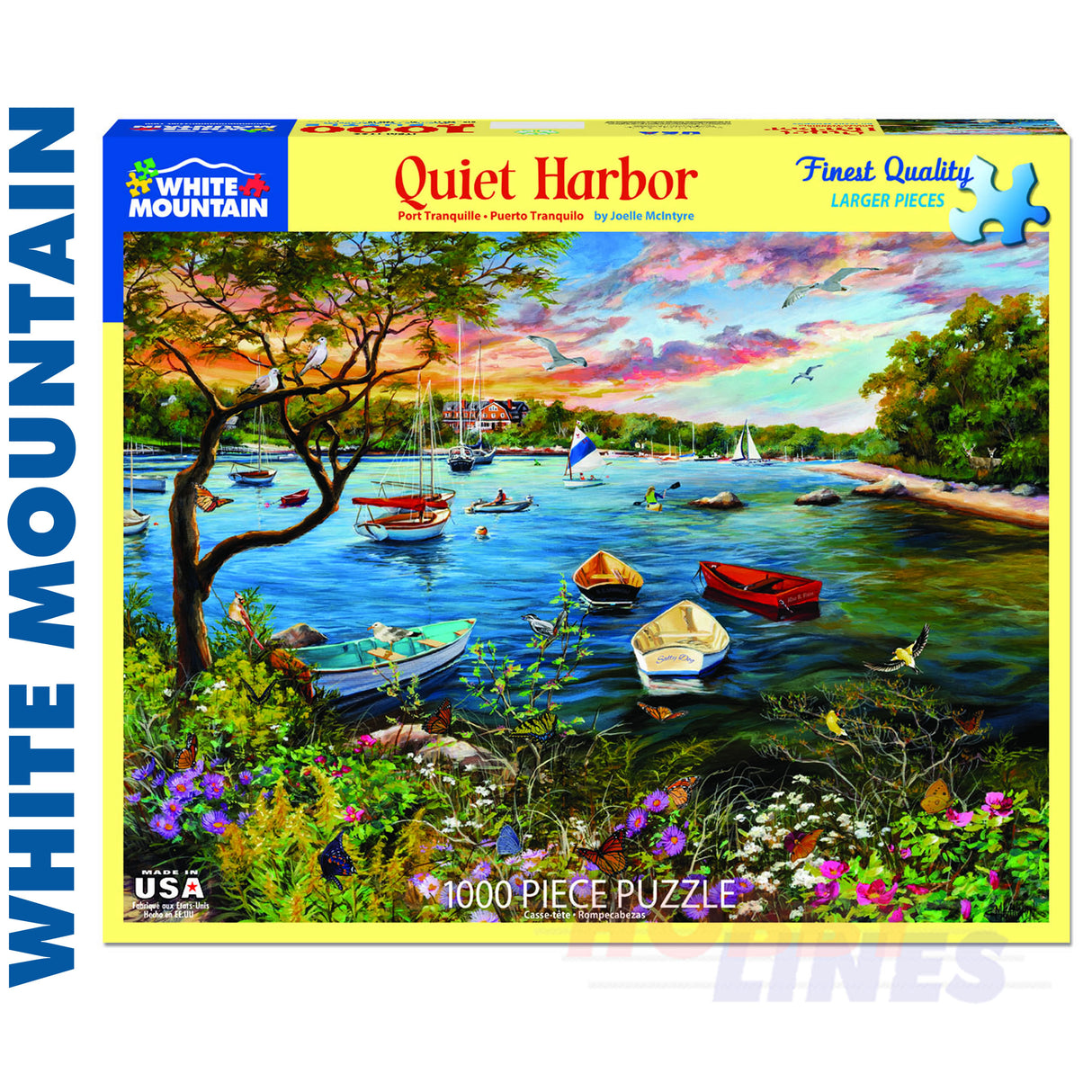 Quiet Harbor 1000 Piece Jigsaw Puzzle 1722