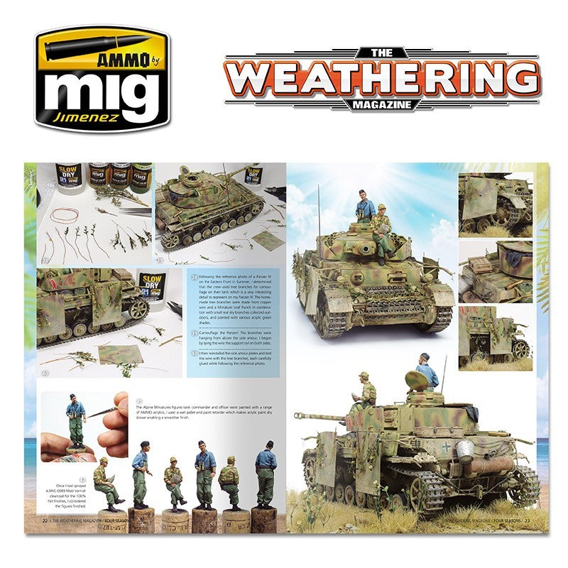 THE WEATHERING MAGAZINE- Issue 28 Four Seasons | Ammo by Mig Jimenez