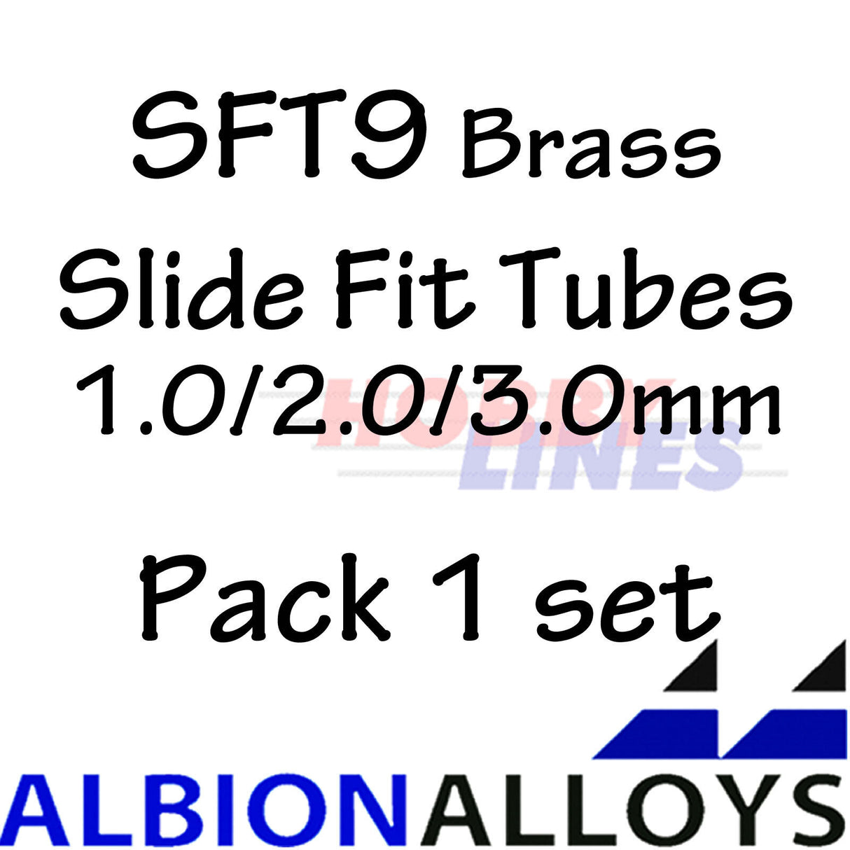 Slide Fit Tubes Selection Packs ALBION ALLOYS Precision Metal Various Sizes SFT
