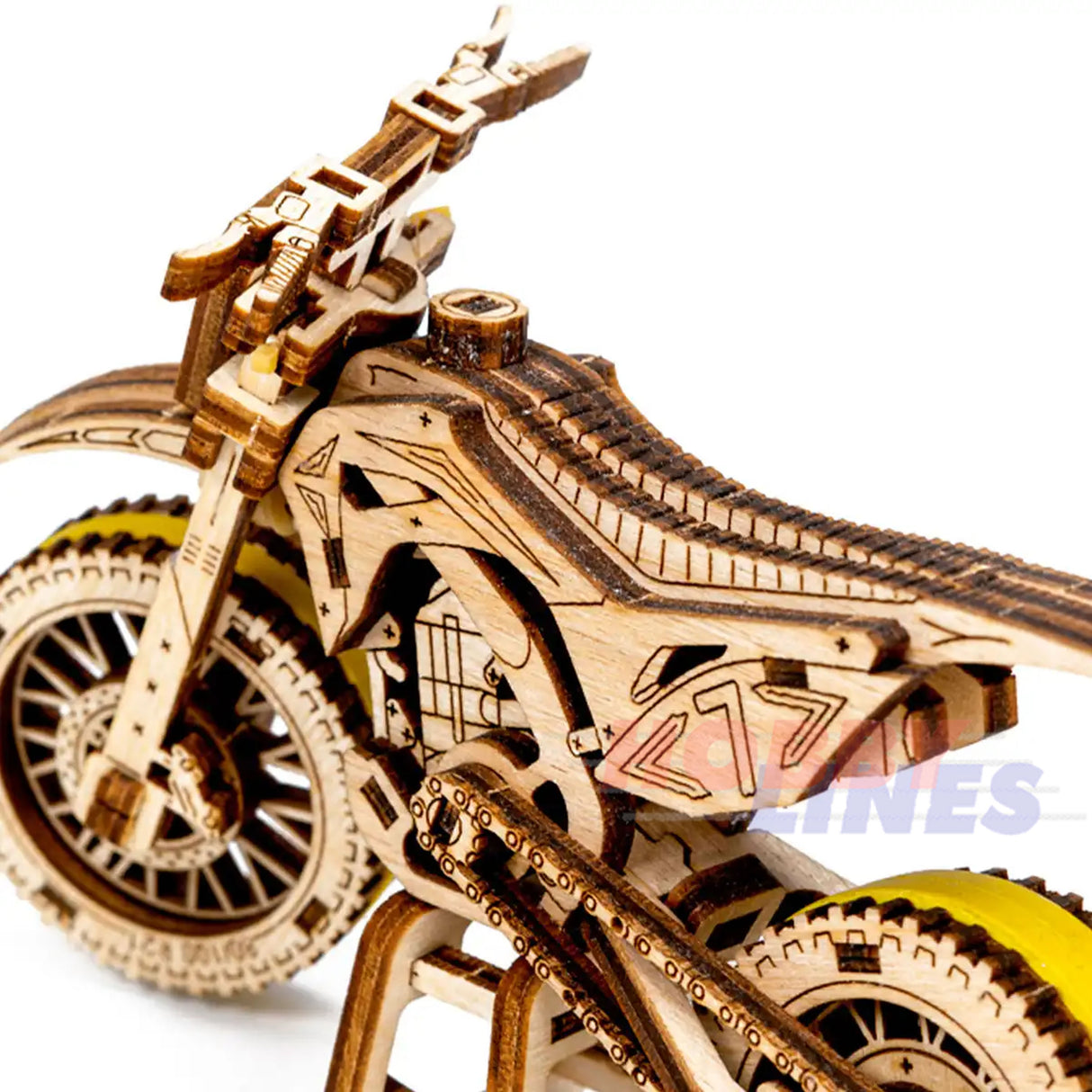 MotoCross Bike - 3D Puzzle | Wooden City | WR343