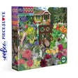eeBoo SCANDINAVIAN GARDEN 1000 pc Square Jigsaw Puzzle Super Deluxe PZT115