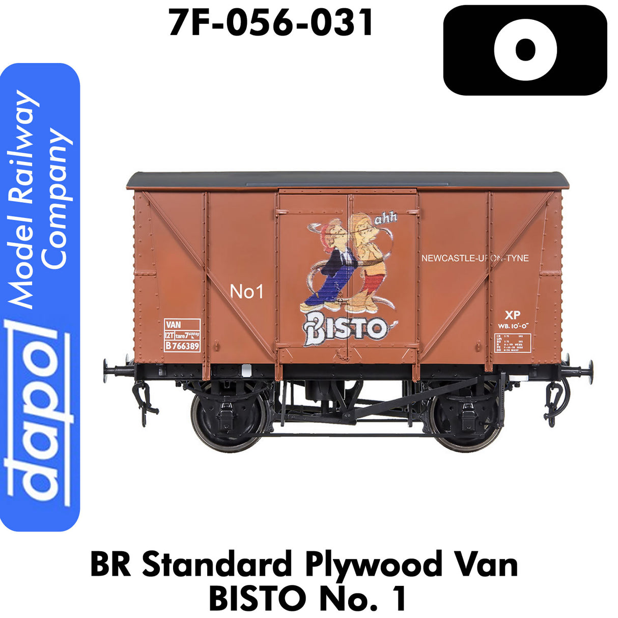BR Standard Plywood Van - Bisto | Dapol |  7F-056-031