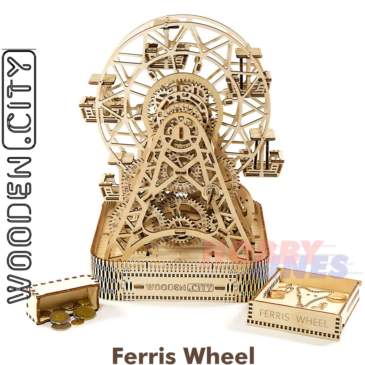 Ferris Wheel - 3D Puzzle | Wooden City | WR306
