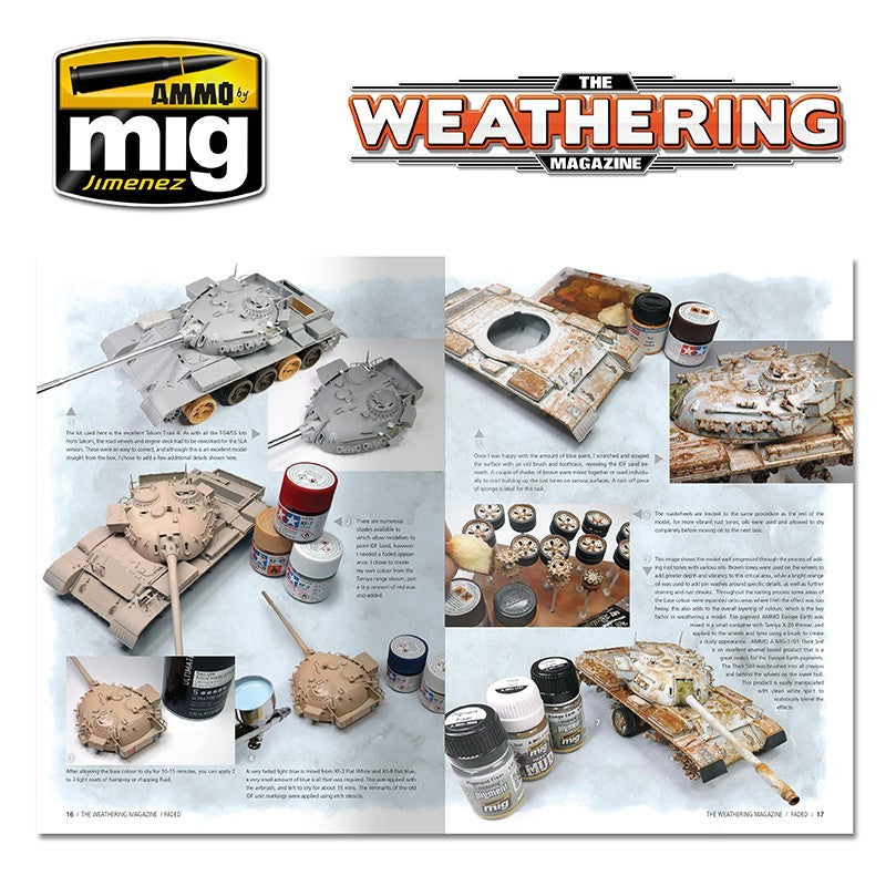 THE WEATHERING MAGAZINE - Issue 21 Faded | Ammo by Mig Jimenez