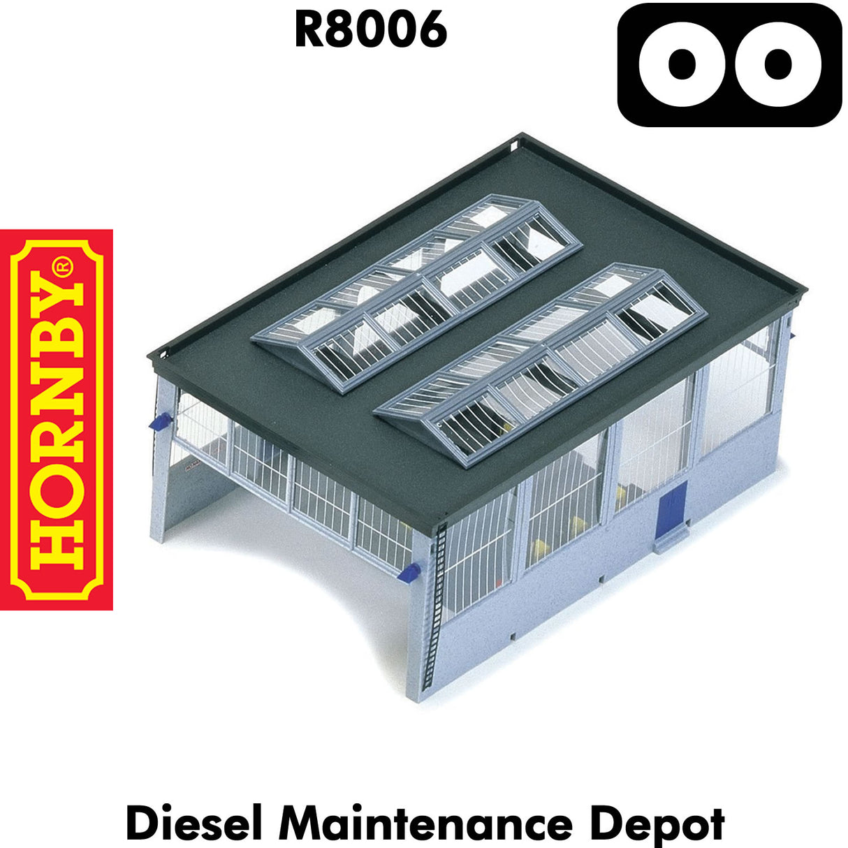 OO Gauge Diesel Maintenance Depot Building - 1:76 | Hornby | R8006
