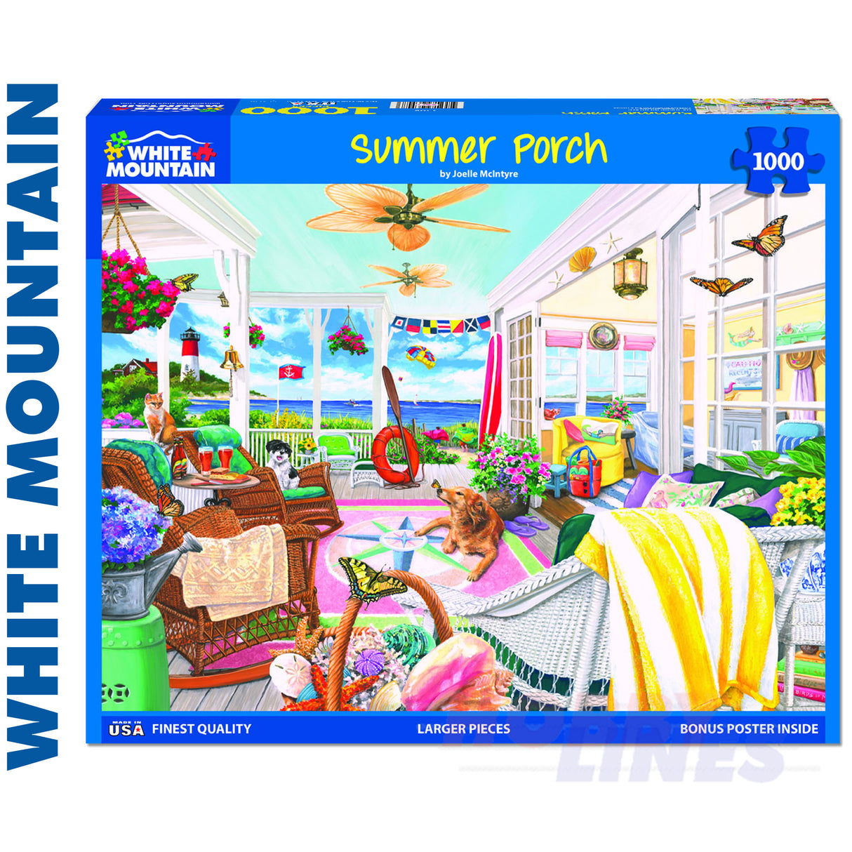 Summer Porch 1000 Piece Jigsaw Puzzle 1708