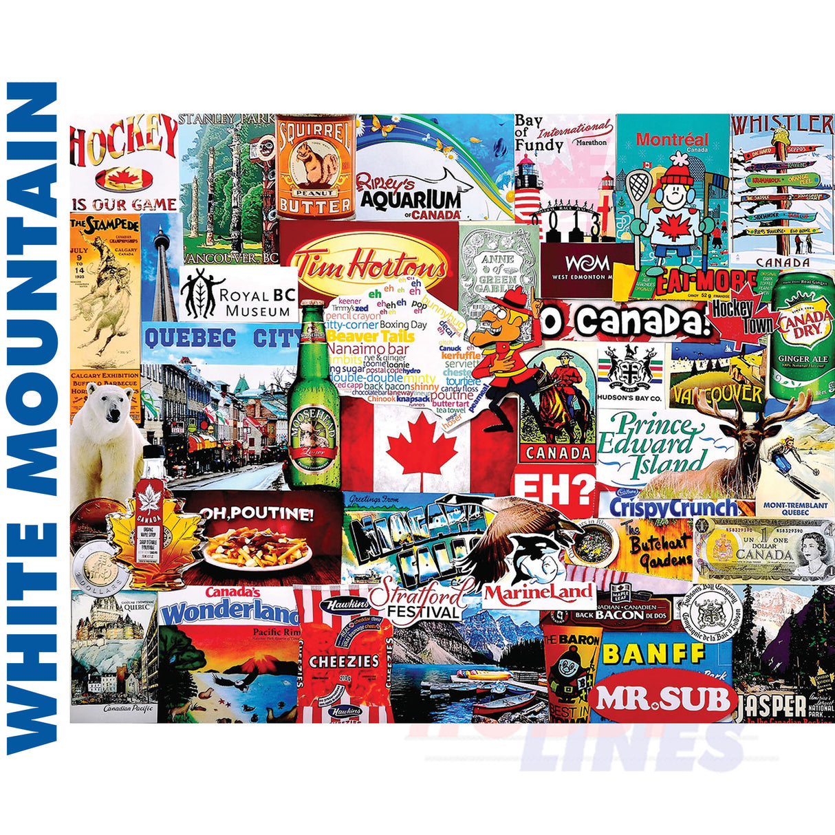 I Love Canada 1000 Piece Jigsaw Puzzle 1298