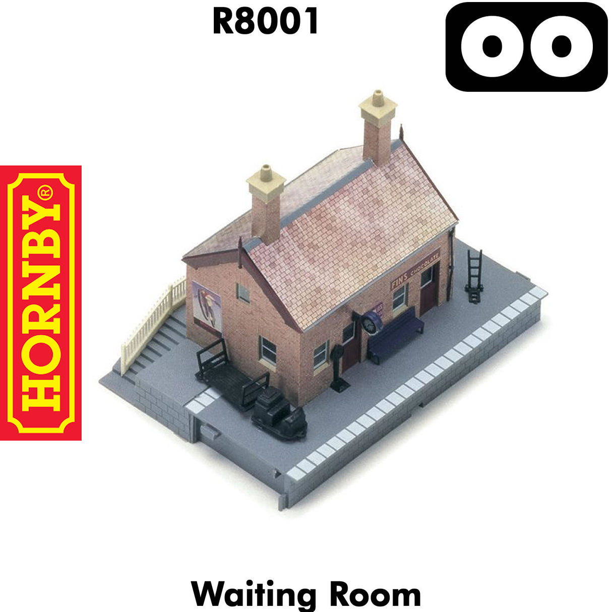 OO Gauge Waiting Room Station Building - 1:76 | Hornby | R8001