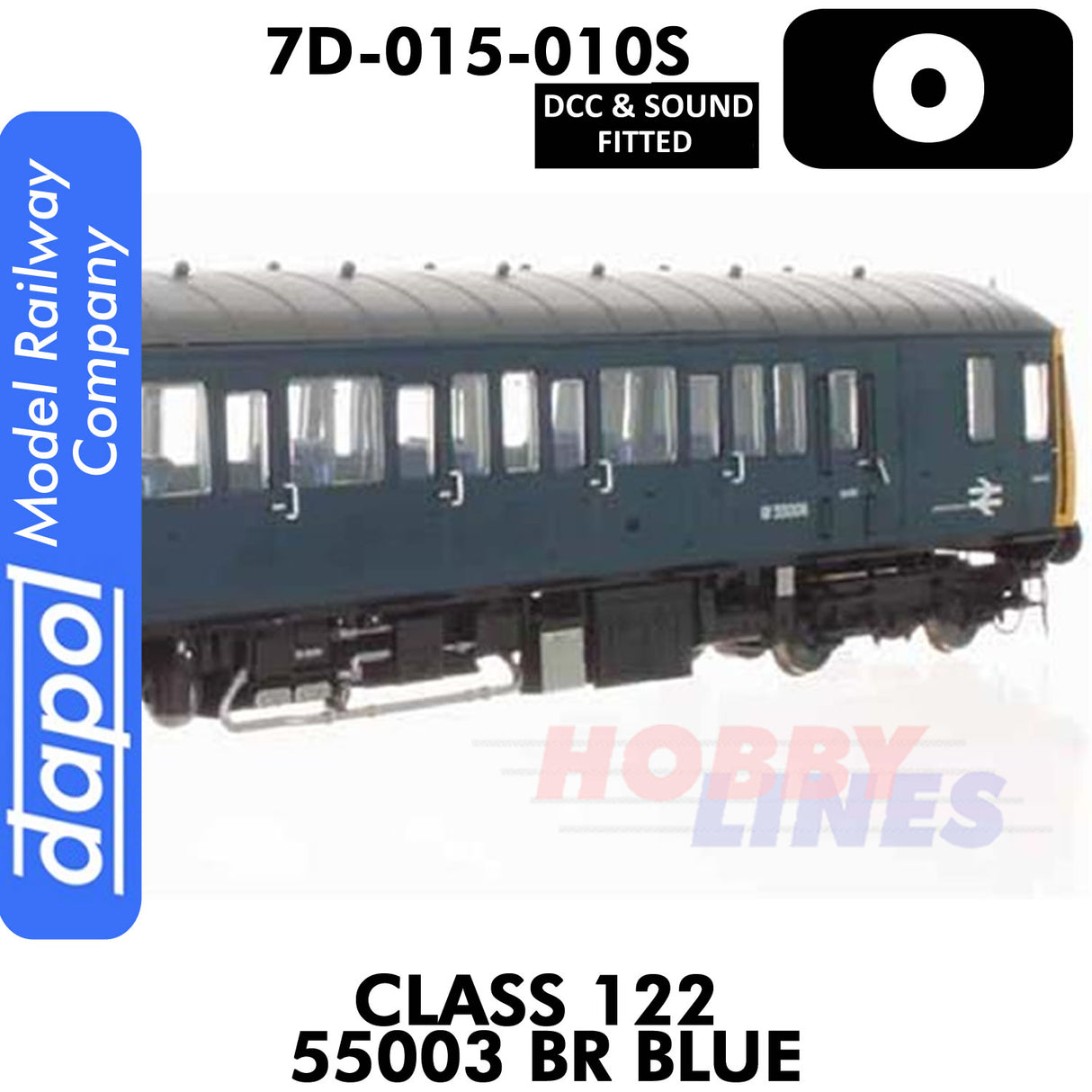 Class 122 55003 BR -Blue | Dapol | 7D-015-010S