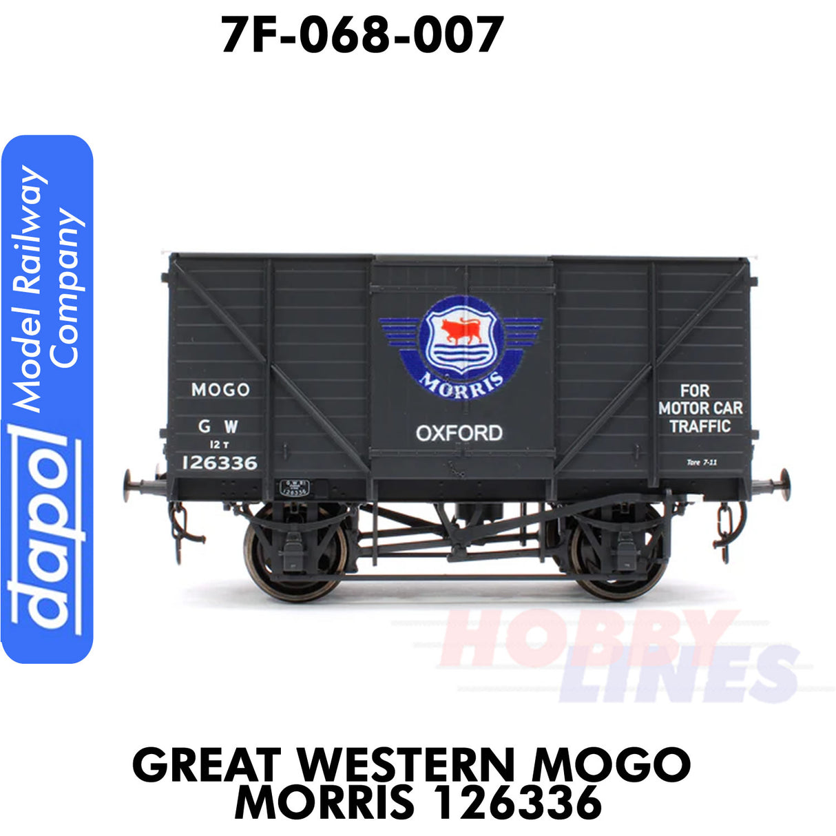 Great Western Railway Mogo Morris - 126336 | Dapol | 7F-068-007