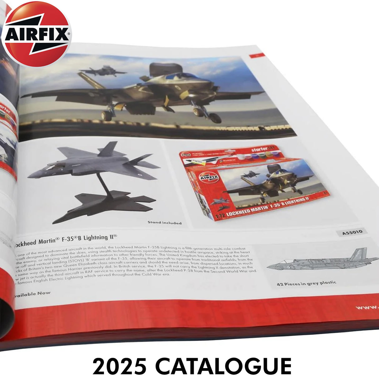 Airfix 2025 Catalogue Full Colour - 148 pages inc. Humbrol paint & accessories | A78205