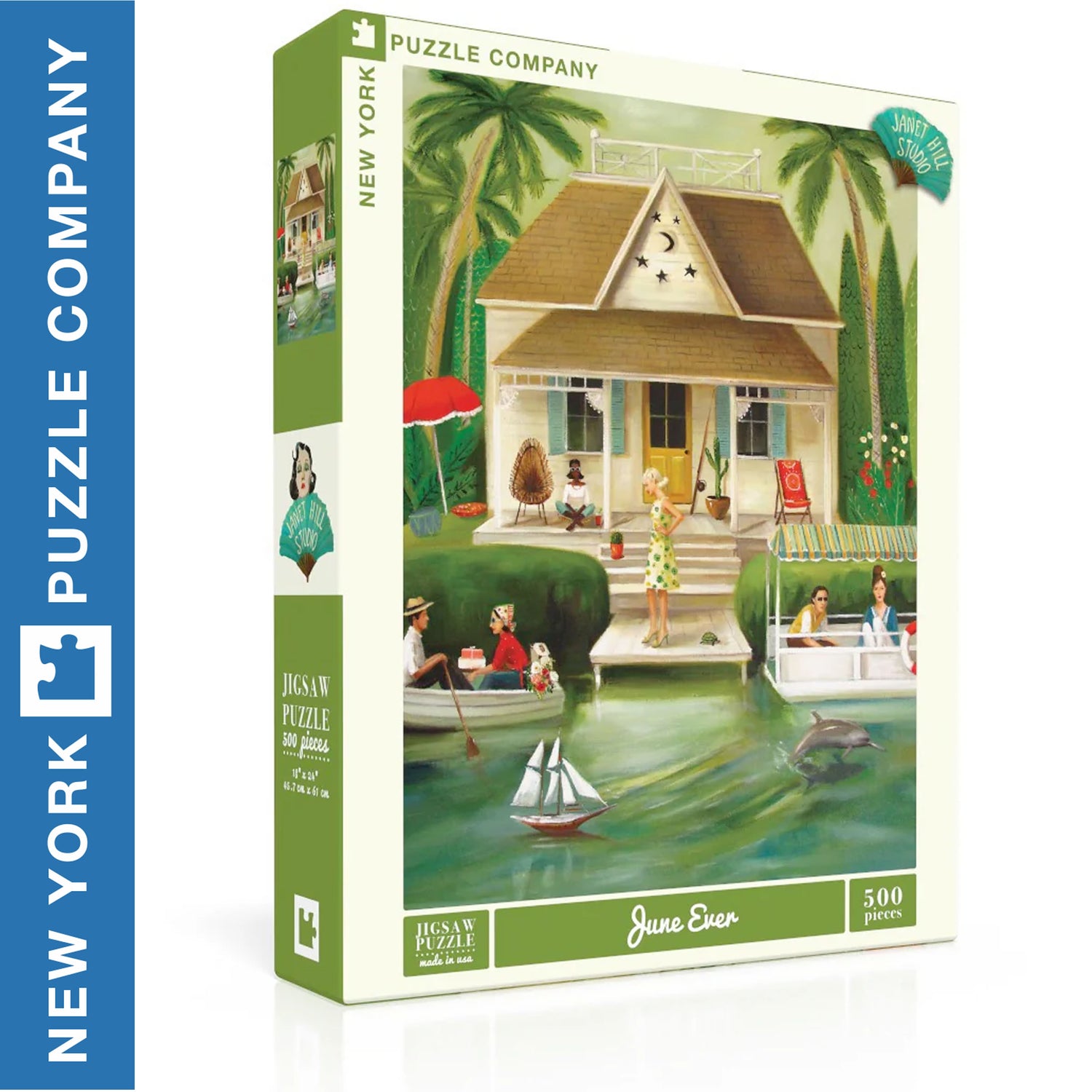 SPLENDID SUMMER HOME New York Puzzle Company 500pc
