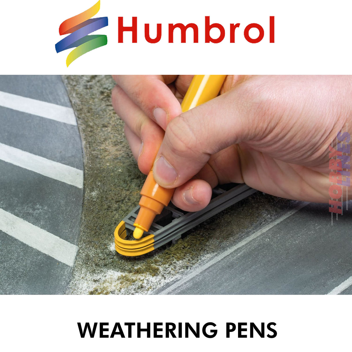 Weathering Pens - 6 Pack Acrylic Paint | Humbrol | AV0100