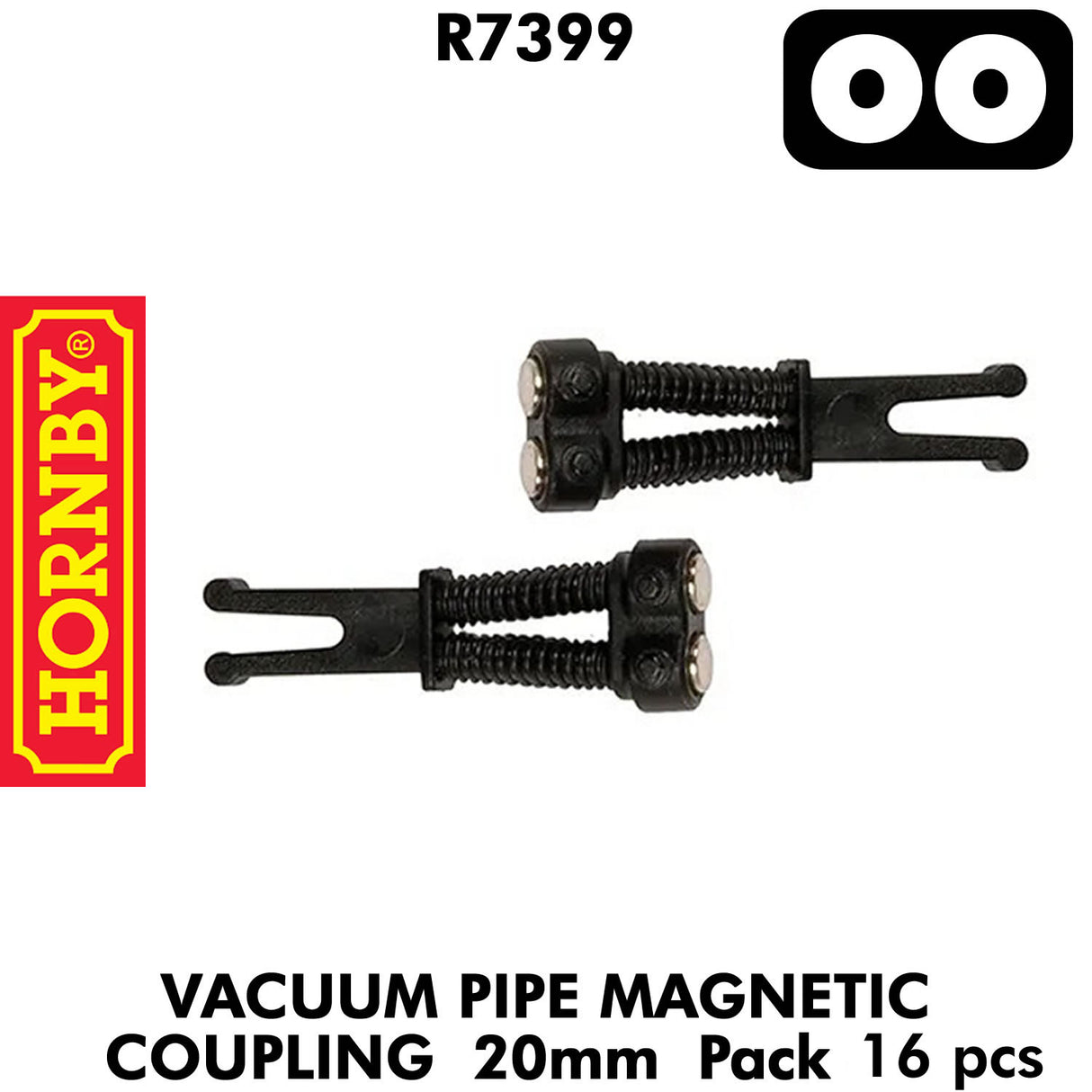 Vacumn Pipe Magnetic Coupling Pack 20mm | Hornby | R7399
