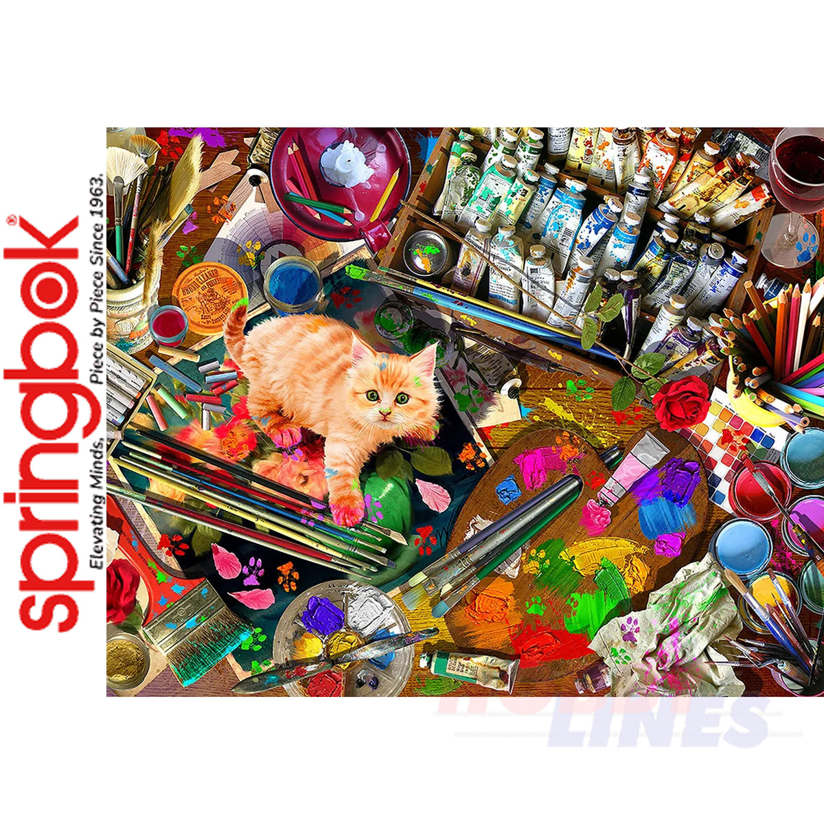 Unexpected Mews 1000 Piece Jigsaw Puzzle | Springbok | SB33-11138