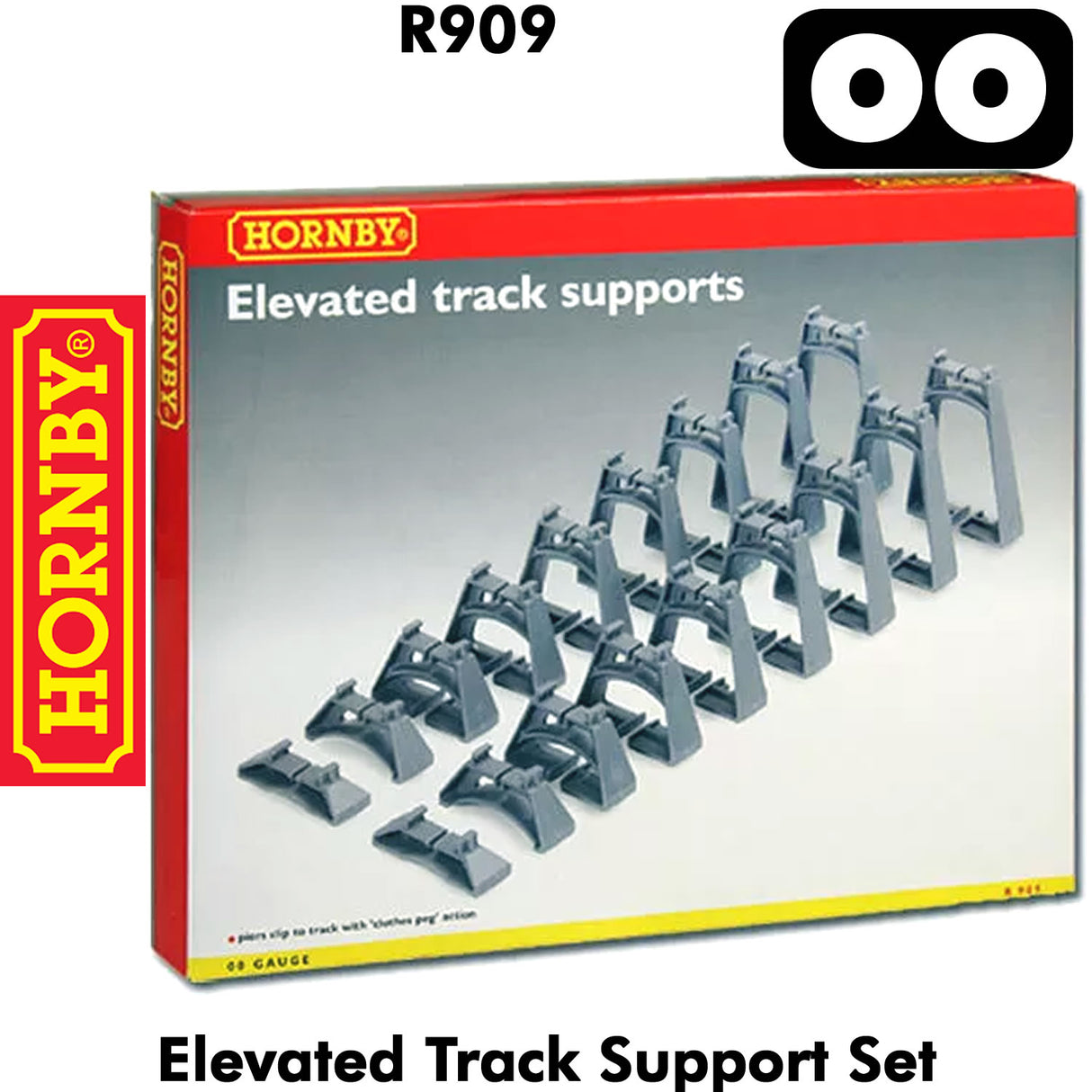 OO Gauge Elevated Track Support - 1:76 Scale | Hornby | R909