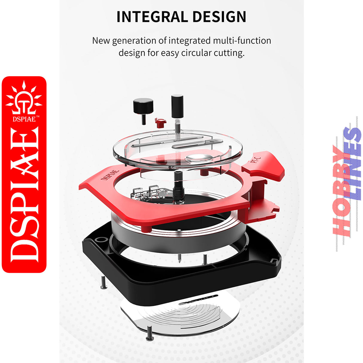 PT-C Integral Stepless Circular Cutter | DSPIAE | DS020