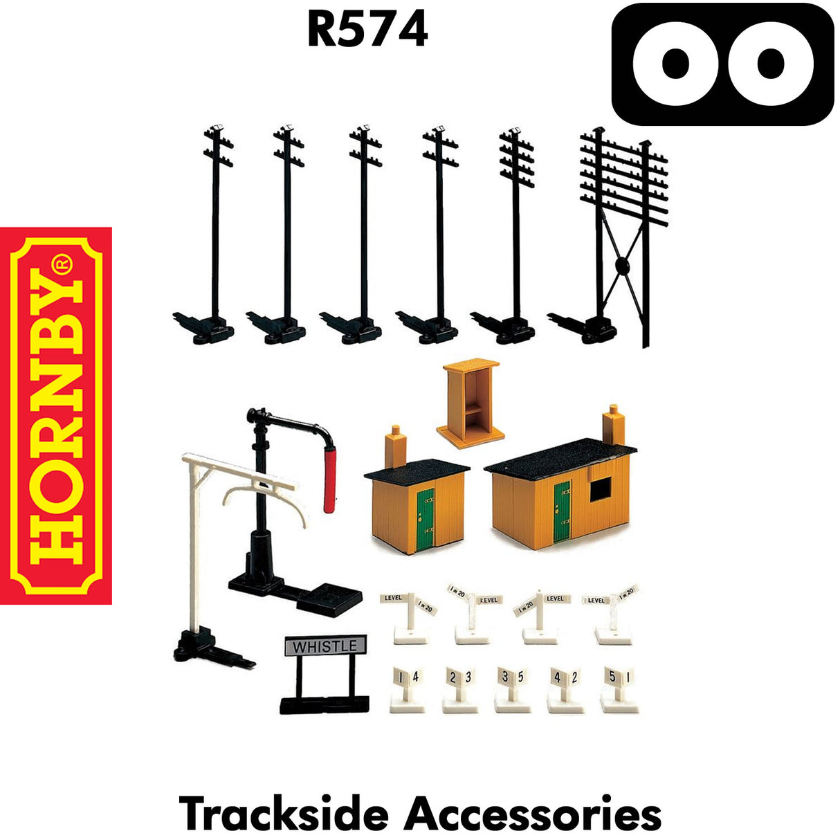 OO Gauge Trackside Accessories - 1:76 | Hornby | R574